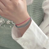 [BTS V] Thin Single original Bracelet (28color)