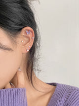 ルーシッドパープルルーシッドパープルバタフライピアス / [4 set] Lucid Purple Butterfly Piercing Set