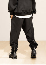 グレーティングエンブレムバックスリットジップパンツ / GRATING EMBLEM BACK SLIT ZIP PANTS