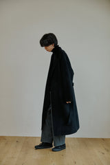 ハンドメイドコート/unisex handmade coat black