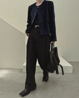 f/w デプスワイドスラックス (4 color)