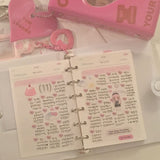 パステルデイリーステッカーセット/Pastel Diary Sticker Set