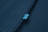 ポケットジップアップスウェットシャツT63/Pocket Zip-up Sweatshirt T63 Dark Teal Blue