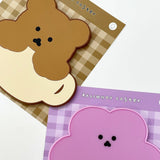 カップコースター/Chanibear cup coaster - Purple