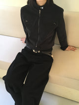 キノンバックビジョ―ポイントワイドコットンパンツ