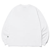 HTT クラック L/S ティー / HTT Crack L/S Tee_White