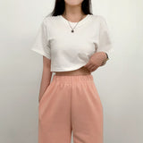 [Bellide made] Good Fabric Premium Crop Short Sleeve