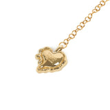 Heart Symbol Chain Belt (Gold)
