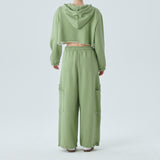 PIGMENT DYEING SWEATPANTS / GREEN