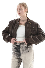ビンテージレザージャンパー/VINTAGE LEATHER JUMPER