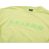 Embroidered Crewneck Sweatshirt (2color) (6674960023670)