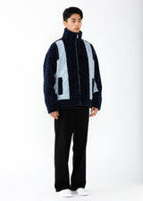 Color Blocked Fleece Zip-Up (6594035089526)