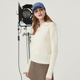 Classic cashmere cable knit (6652482158710)
