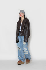 リブドピンタックショートビーニー / ribbed pintuck short beanie