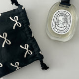 RIBBON STRING POUCH (2 color)