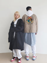 VENTIQUE Tiger embroidery bomber jacket 2color (6637081034870)