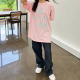キャットラバーズクラブミントレタリングTシャツ / CAT LOVERS CLUB MINT LETTERING T-SHIRTS(3 COLORS)