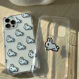 One Rabbit - Pixel Rabbit Phone Case