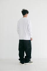 シンプルロゴロングスリーブ / BSR2223FWPO081 BSBRT SIMPLE LOGO LONG SLEEVE WHITE