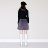 Helia skirt (gray) (6656415629430)
