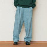 ダイアモンドパターンデニムパンツ/DIAMOND PATTERN DENIM PANTS_LIGHT BLUE