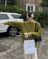ボーイフレンドオーバーニット (3 color)
