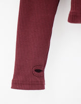 リブウォーマーポーラーTシャツ/Ribbed warmer polar T-shirt (3color)