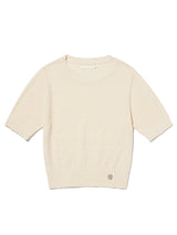 コレクションハーフスリーブクロップ二ット