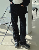 コーデュロイストリングパンツ/no.123 corduroy string pants (2color)