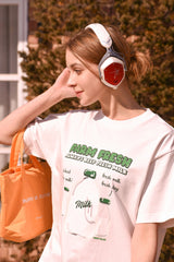 フレッシュミルククルーネックユニセックスTシャツ / Fresh milk crew neck Unisex T-shirt