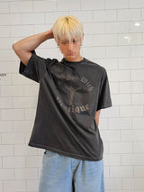 VENTIQUE ピグメントジーザス半袖Tシャツ