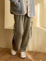 RIBBON SWEAT PANTS