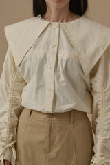 BIG COLLAR DESIGN SHIRT