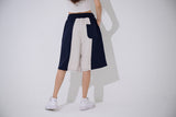 カラーハーフジップアップクロップタンクトップ/TOP(9354) Collar Half Zip Up Crop Nash
