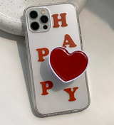 ヘプビレッドトランスペアレントケース / Hepbi Red Transparent Case