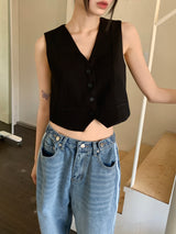 Arder Old Money Wedding Guest Look Button Up Vest Vest