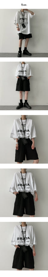 ペーパー3/4レンスカーゴショーツ / Paper 3/4 length Cargo shorts