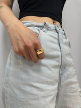 no.48リング / no.48 ring gold (#12 size)