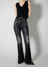 ラップクロップニットキャミ / Wrap Crop Knitted Camis (2color)