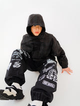 ワークジョガーパンツ / BSR2223FWPT037 WD WORK JOGGER PANTS BLACK