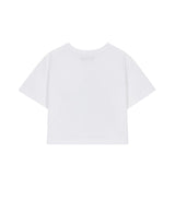 グランマ プリント クロップ Tシャツ / GRANDMA PRINTED CROP T-SHIRT BLUE