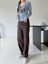 チョコワイドパンツ / no.3443 Choco Wide Pants