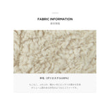 Fur Long Label Boucle Drop Bucket Hat Gray