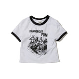 デンジャラスファンクロップTシャツ (ホワイト)