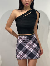 アンフッテドストラップノースリーブトップ