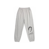 フェイスロゴロングワイドパンツ / FACE LOGO LONG WIDE PANTS 3COLOR