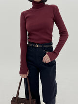 リブウォーマーポーラーT-シャツ / Ribbed warmer polar T-shirt (3color)