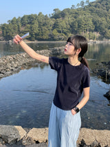 プリーツTシャツ