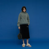 フリースフーディー / GHL FLEECE HOODIE_MINT CHOCO