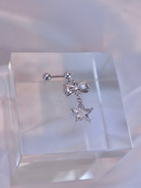 ribbon star piercing